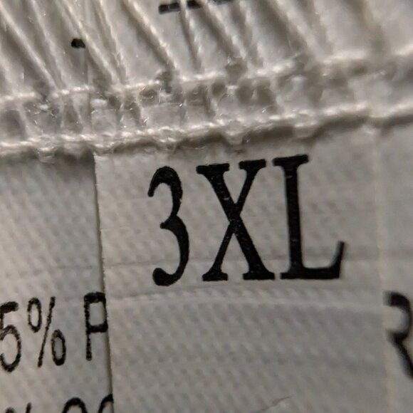 BUNDLE ONLY Blue White Top Plus Size 3XL XXX Checkered Plaid Blouse Shirt Button - Picture 3 of 7